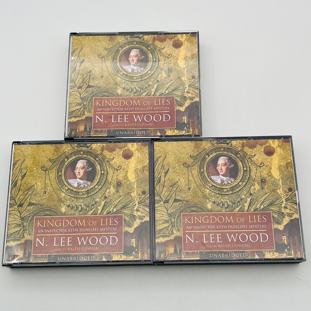N Lee Wood Kingdom of Lies Audiobook CD Inspector Keen‎ Unabridged